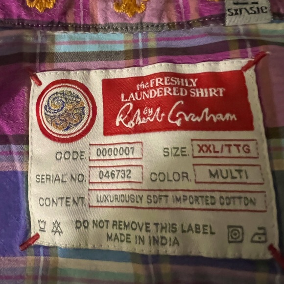 Robert graham top - Picture 1 of 4